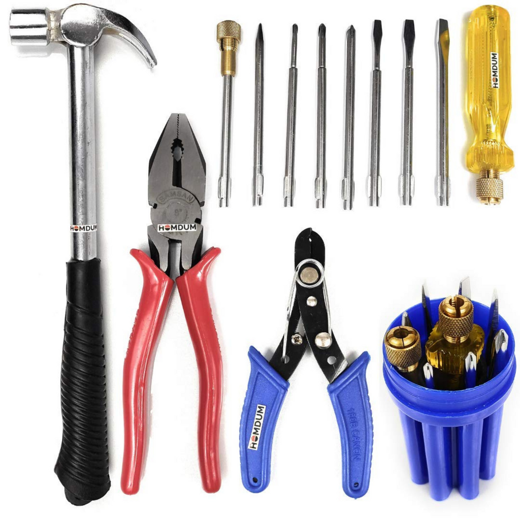 Homdum Home Handyman 12 Pc Tool Kit set