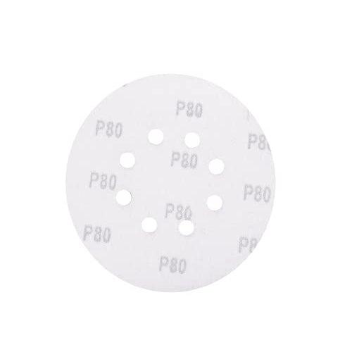 Homdum 6 inch INGCO sanding disc paper round 150 mm abrasive sandpaper set for random orbital sander polisher 80 and 120 grit