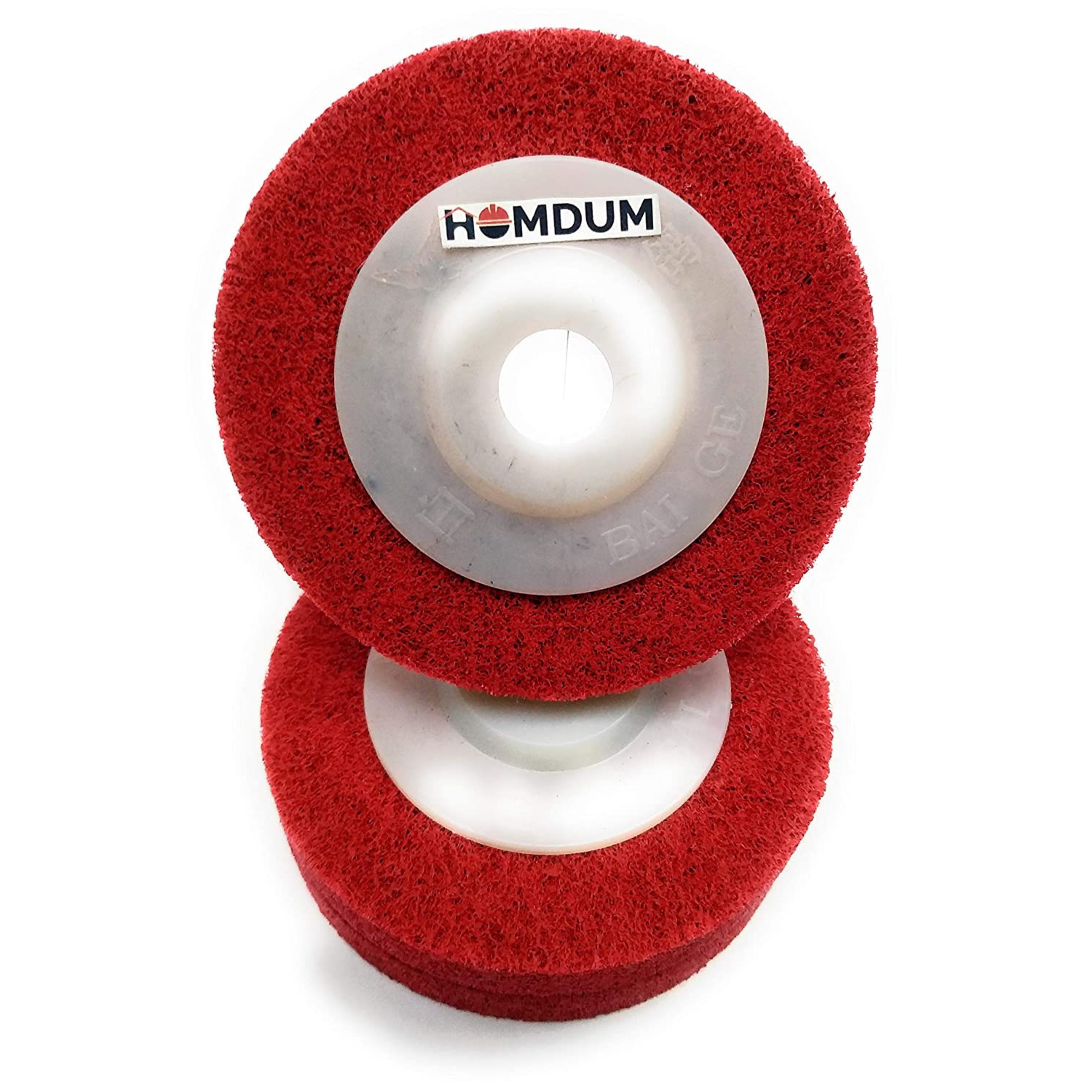 Homudm felt buffing pad Red