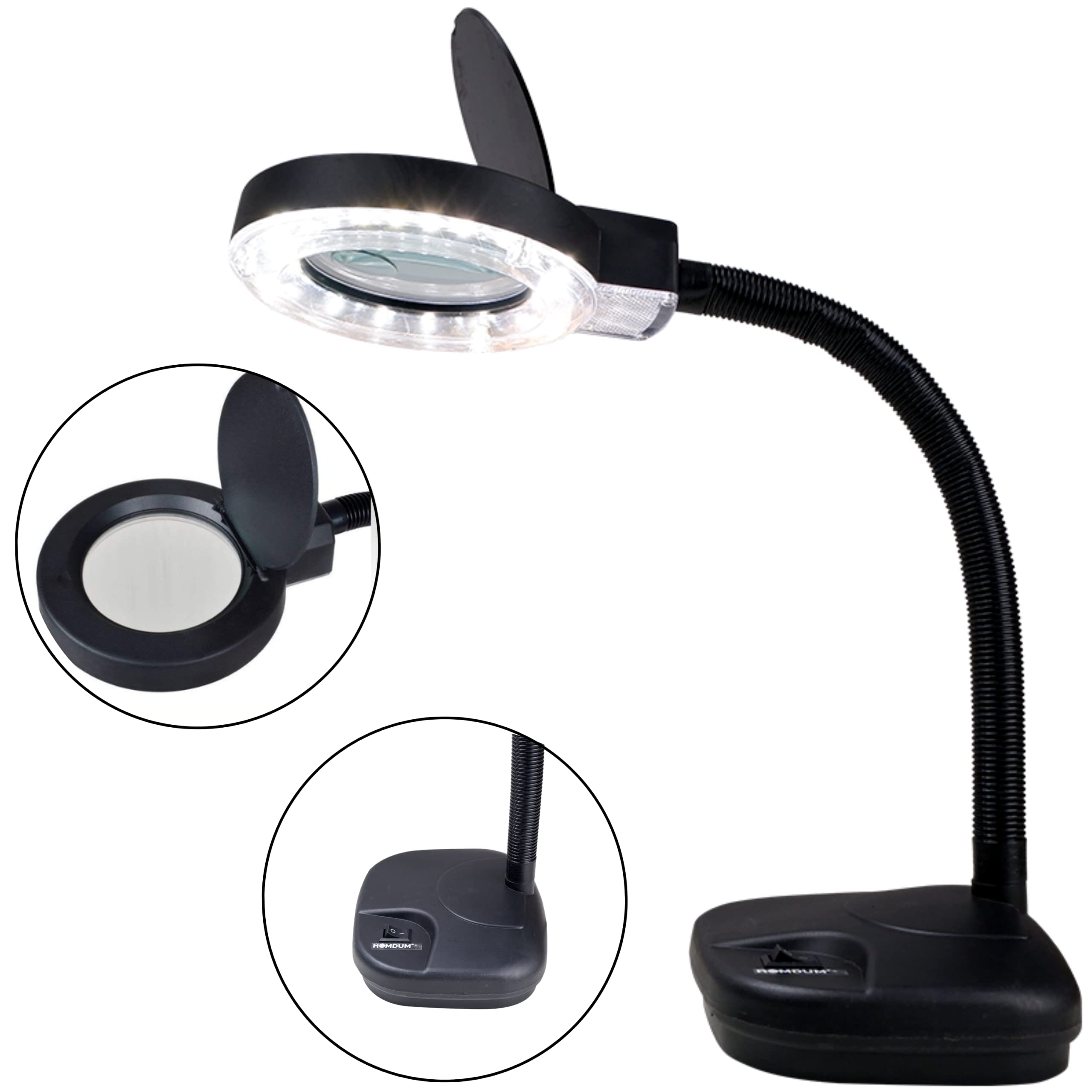 Homdum 10W Led Magnifying lens Lamp