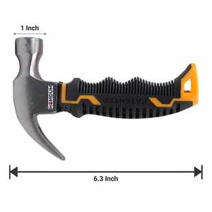 Homdum Stubby Claw Hammer Mini 8oz 