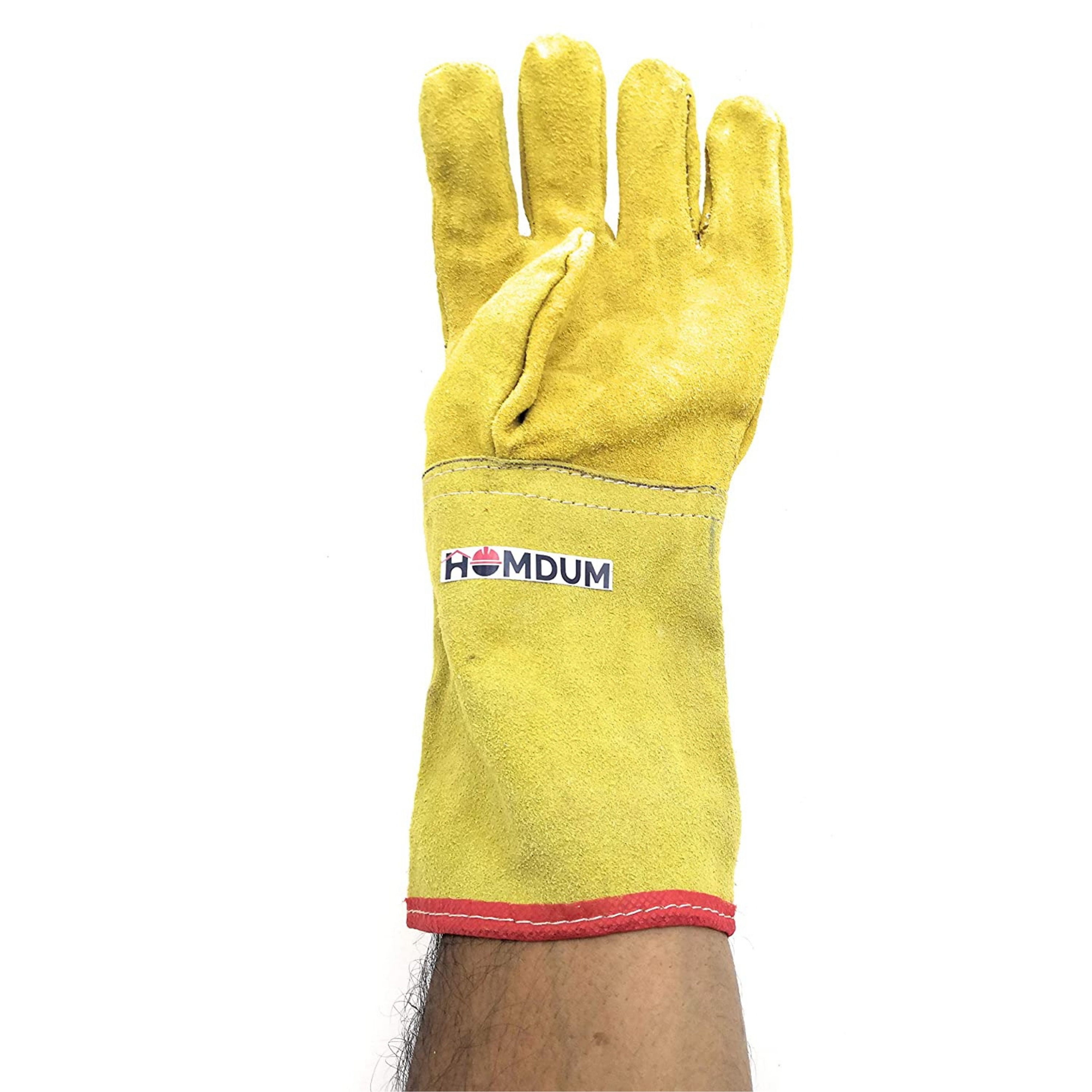 Homdum Heat Resis Ting Chrome Leather Welding gloves