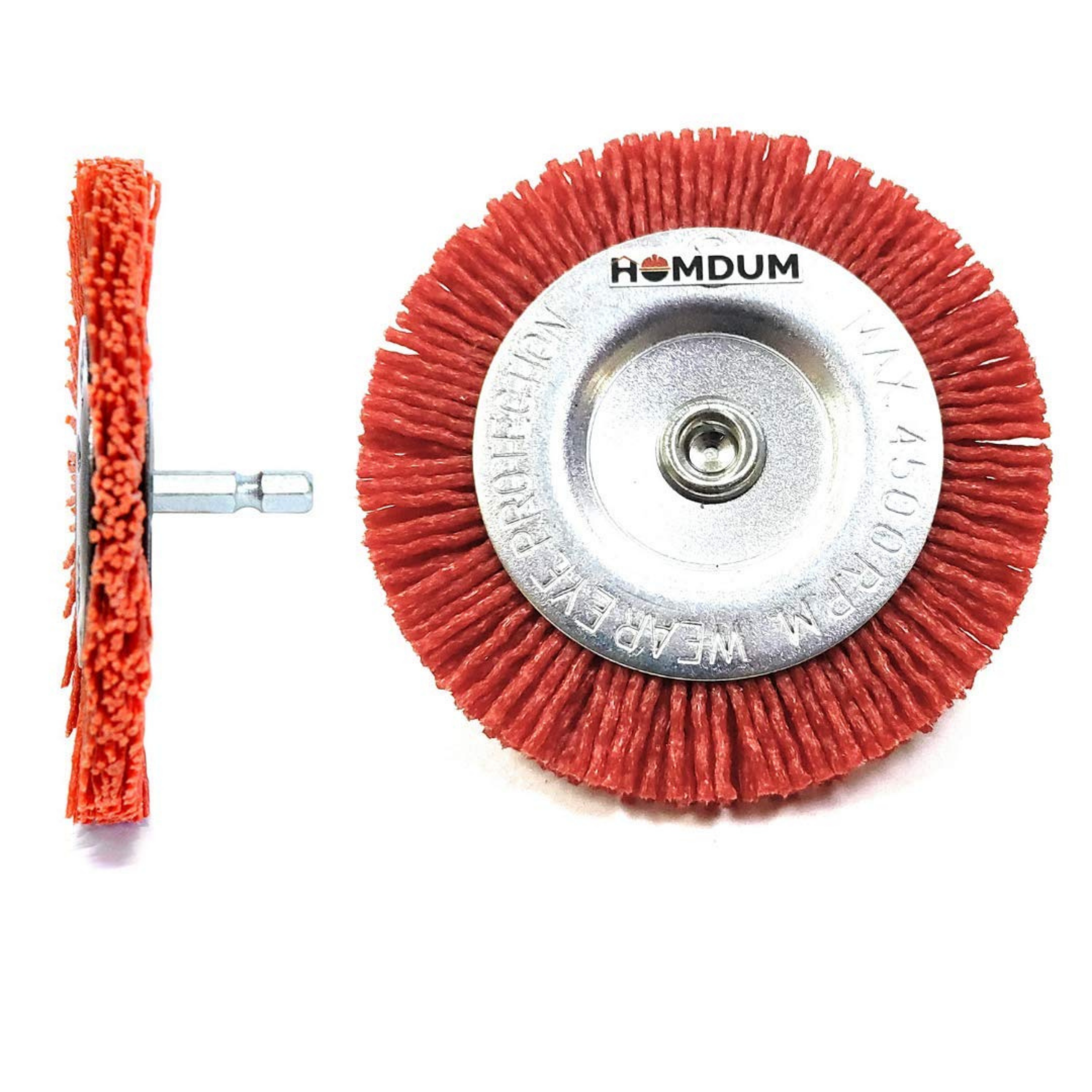 Homdum RED Nylon Fiber Brush 