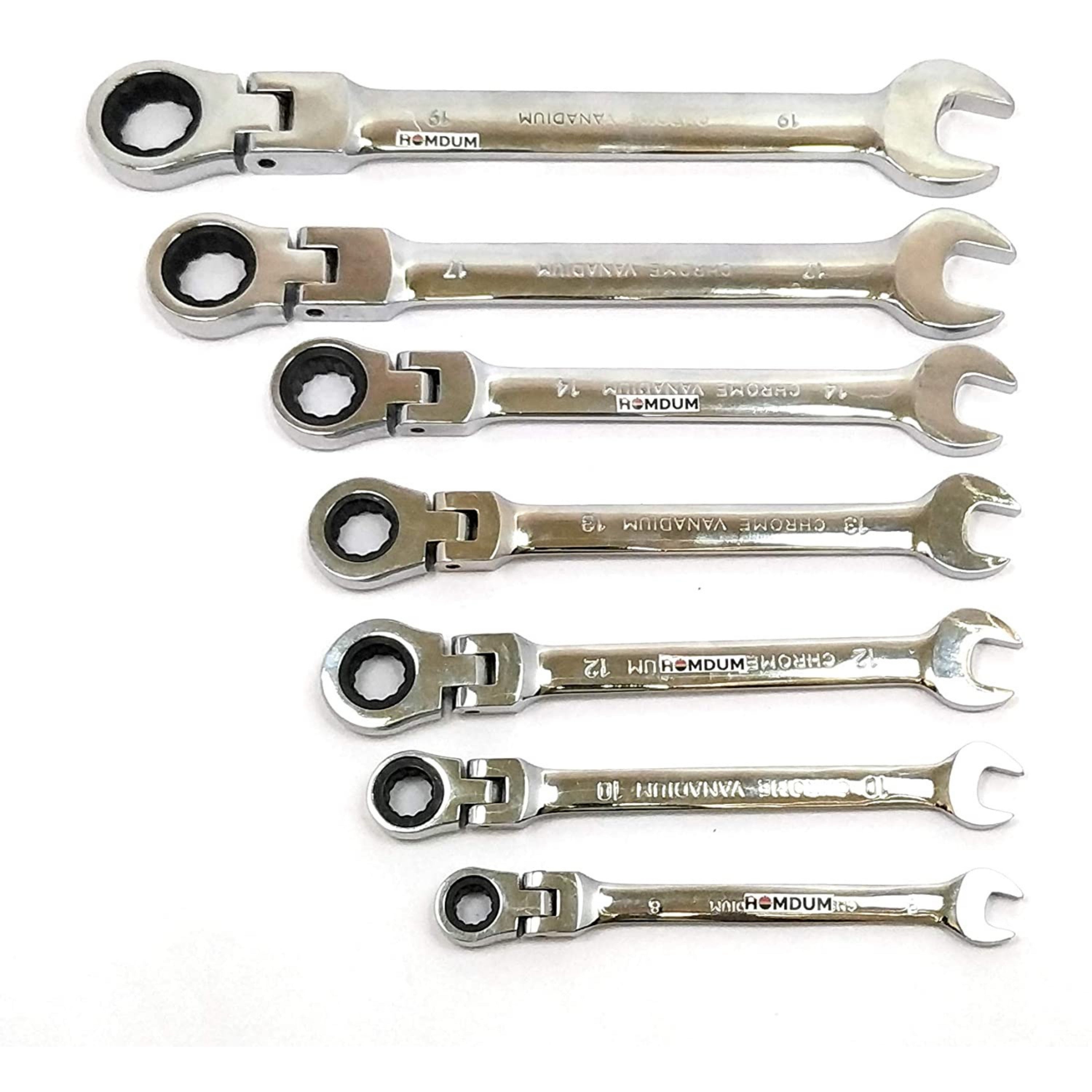 Homdum Ratchet Wrench 180° set