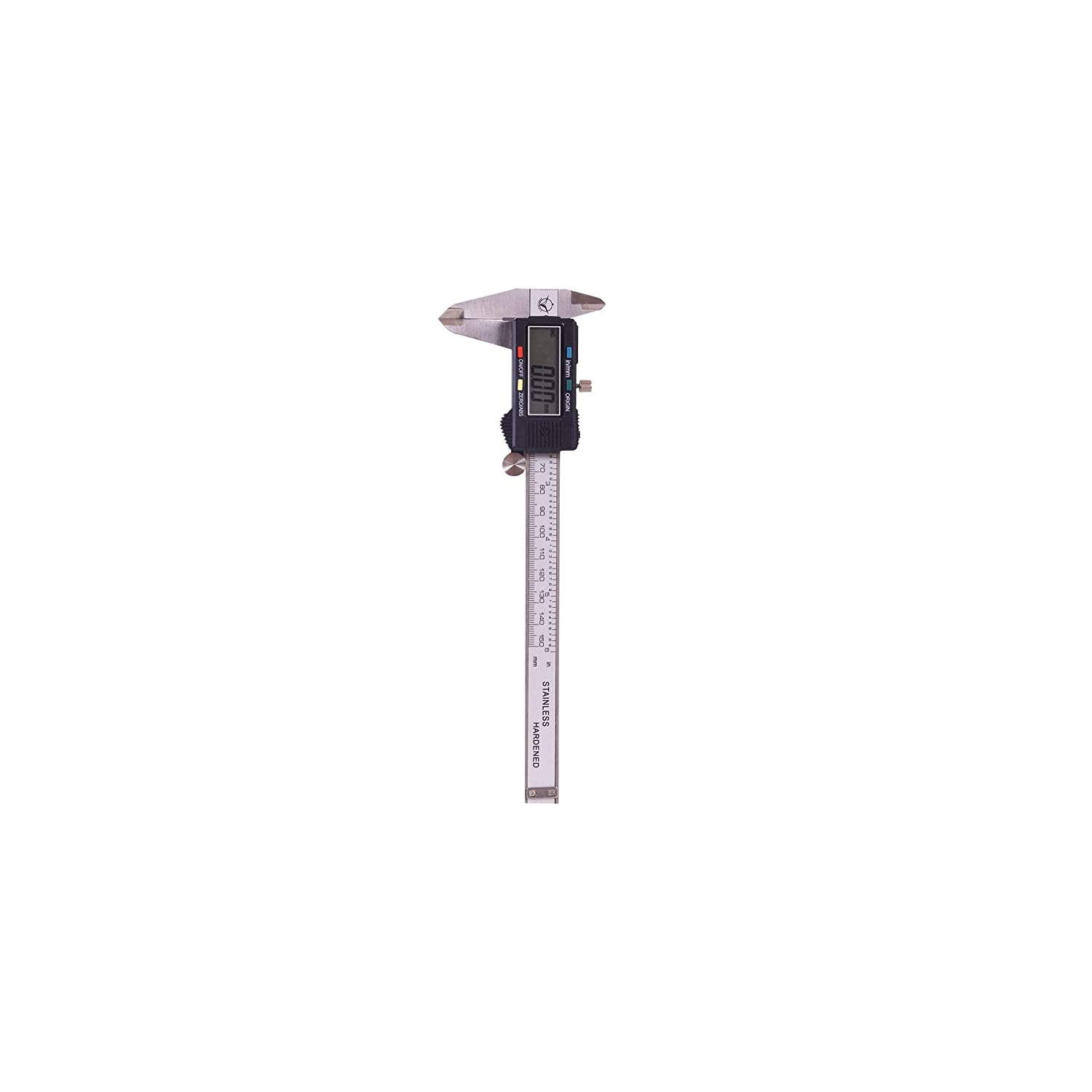 Homdum Vernier caliper 150mm Aerospace inner and outer diameter/length Accuracy measuring calipers With Fine Adjustment measurement upto 15 cm and 6inch.