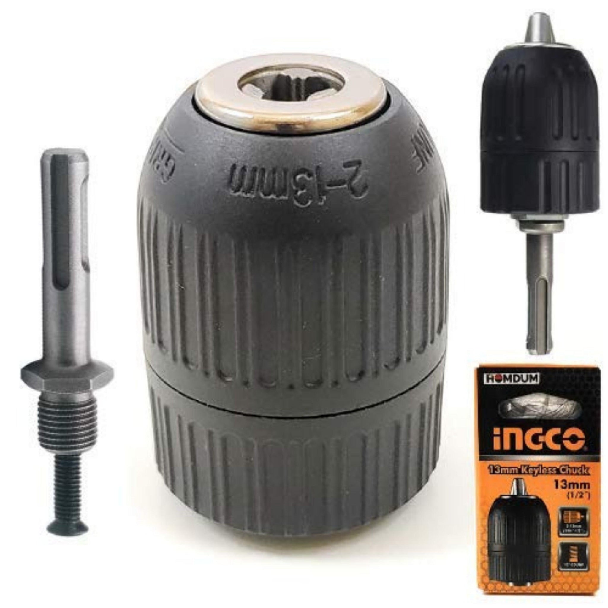 BUY Ingco keyless drill chuck Clamping Capacity 2.0-13mm (5/64”-½”)