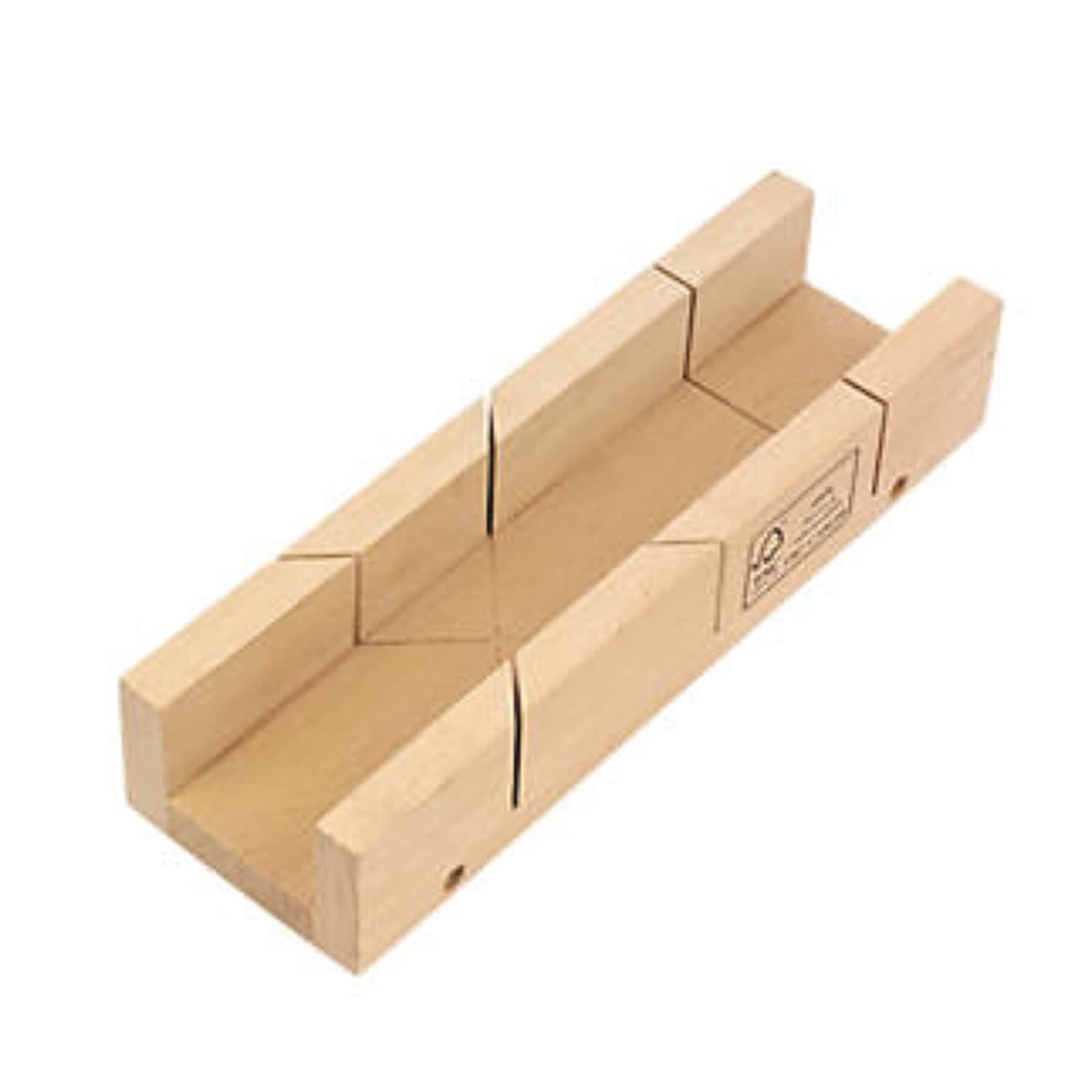 Homdum wooden Mitre box 45 & 90 degree Multi angle Backsaw cutting guide tool block size 250 x 85 mm