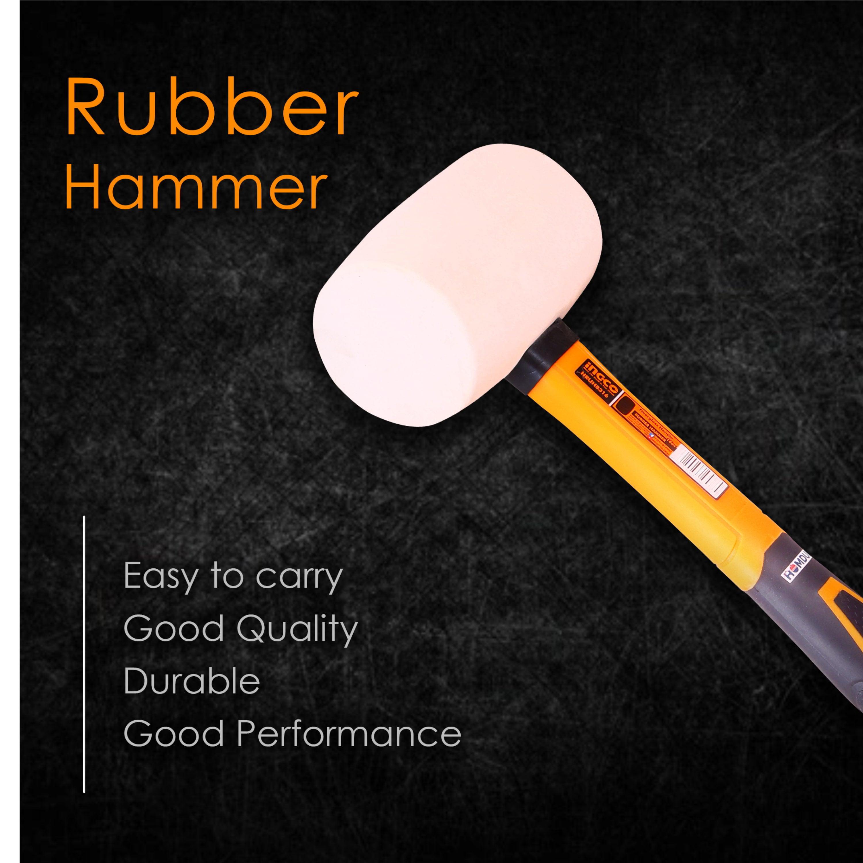 Homdum Good qualtiy rubber hammer 