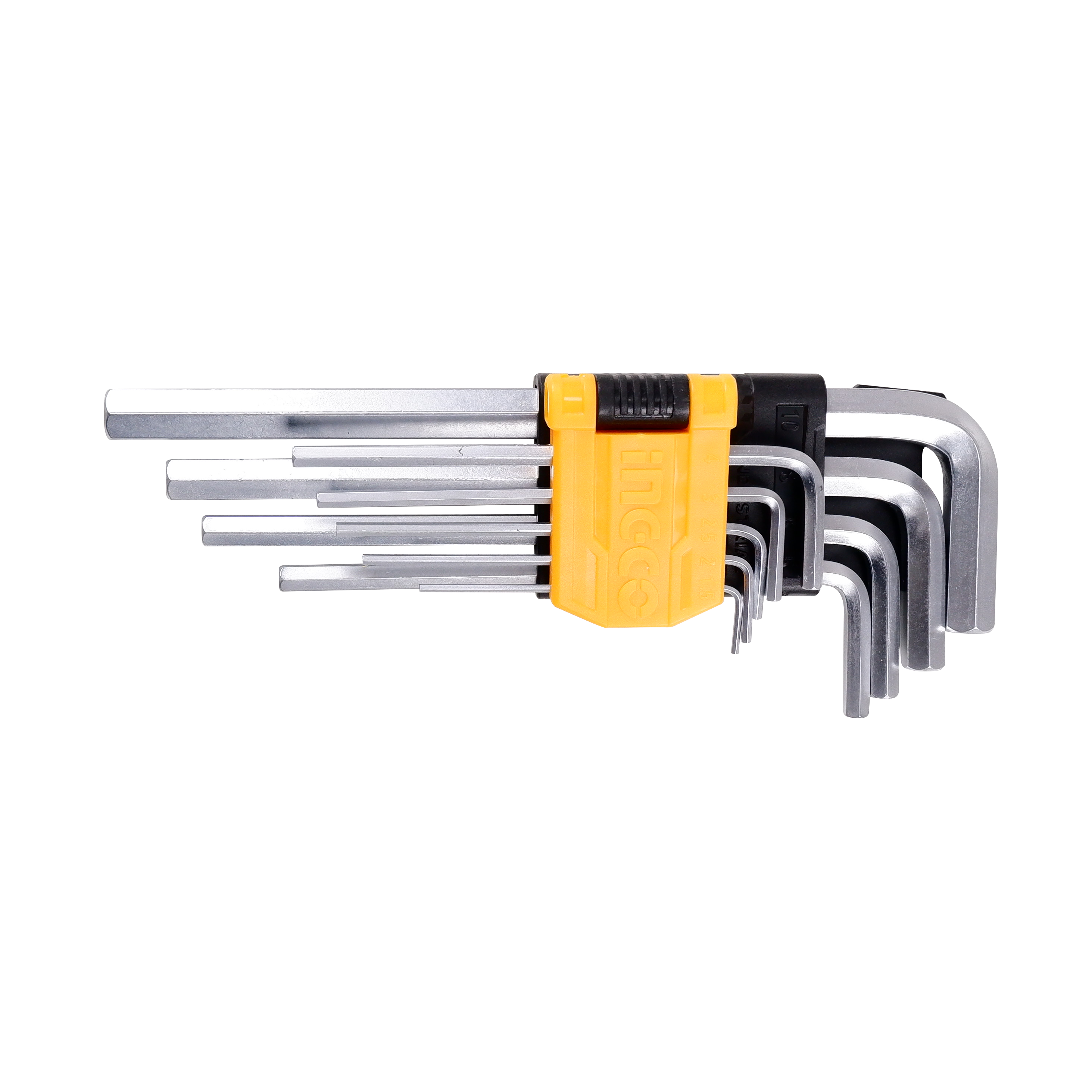 Homdum 9pc Hex key Set L-Shaped Metric Hexagon Allen Keys Wrench short Arm CRV Steel Allen Keys metric sizes 1.5 mm to 10 mm