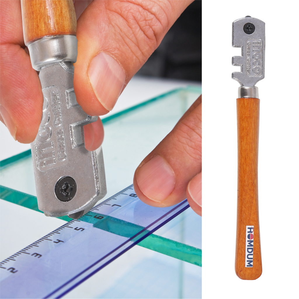 BUY Homdum glass cutter pen 6pc Inter changeable blade wheel INGCO