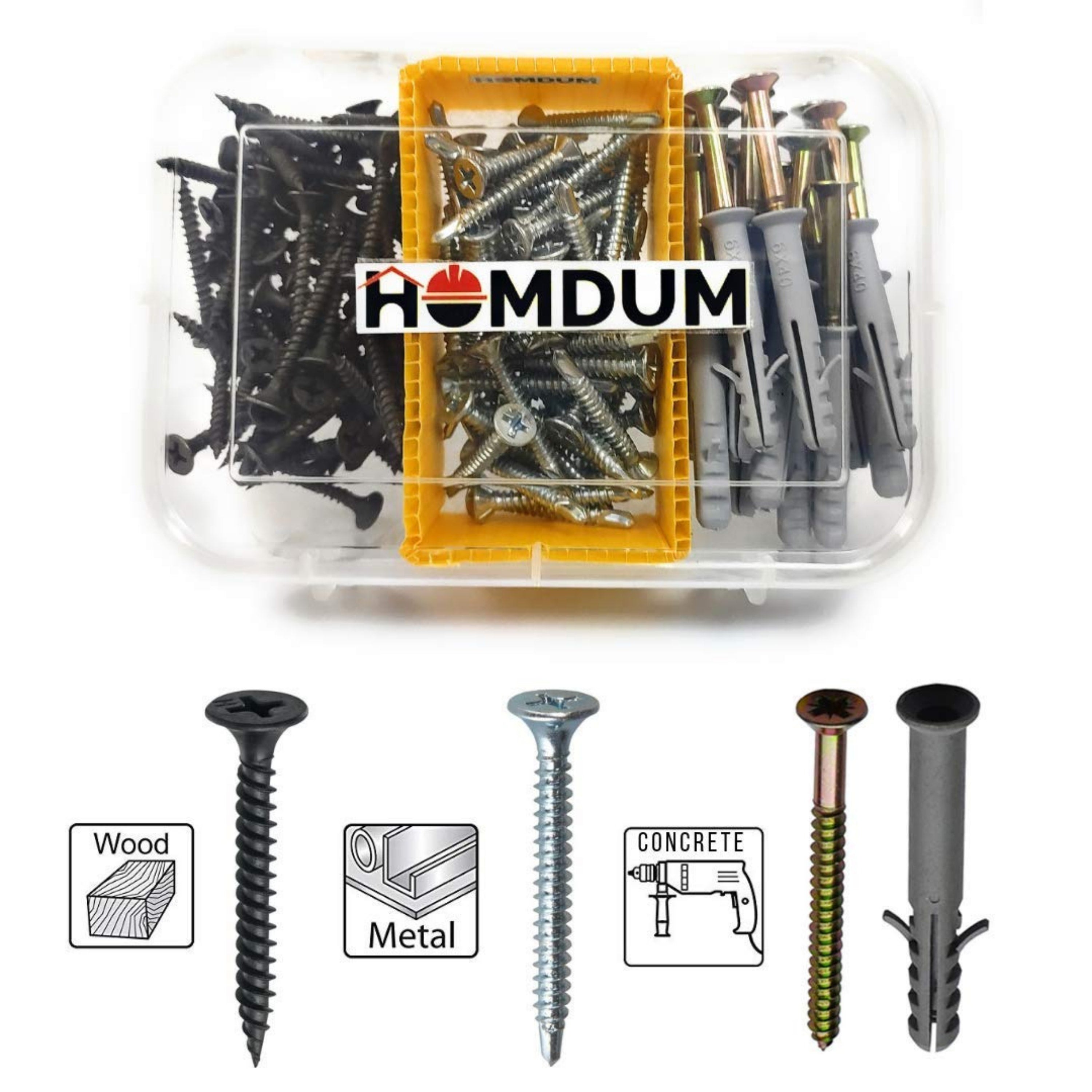 Homdum fasteners