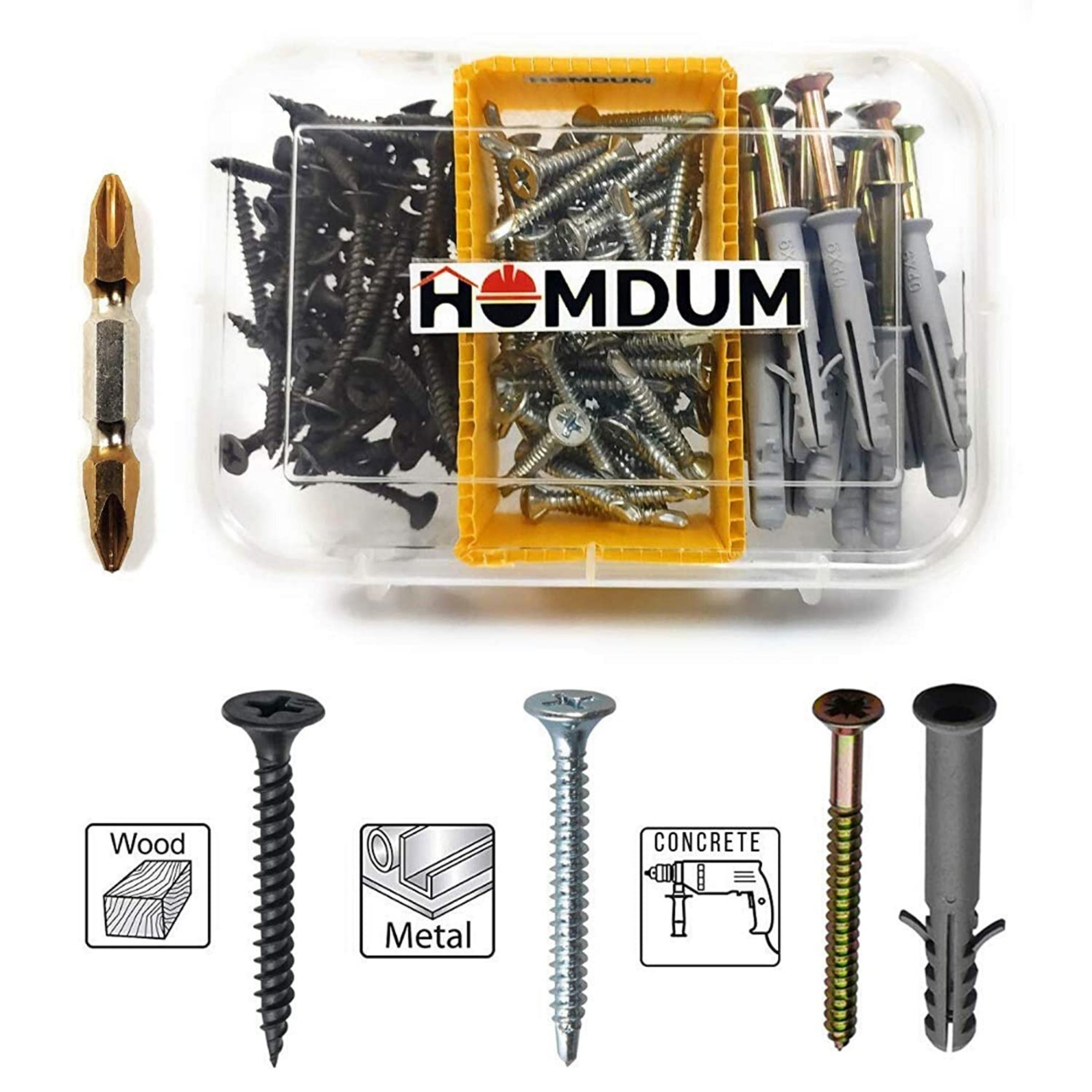 Homdum Multi Screw DIY Set 