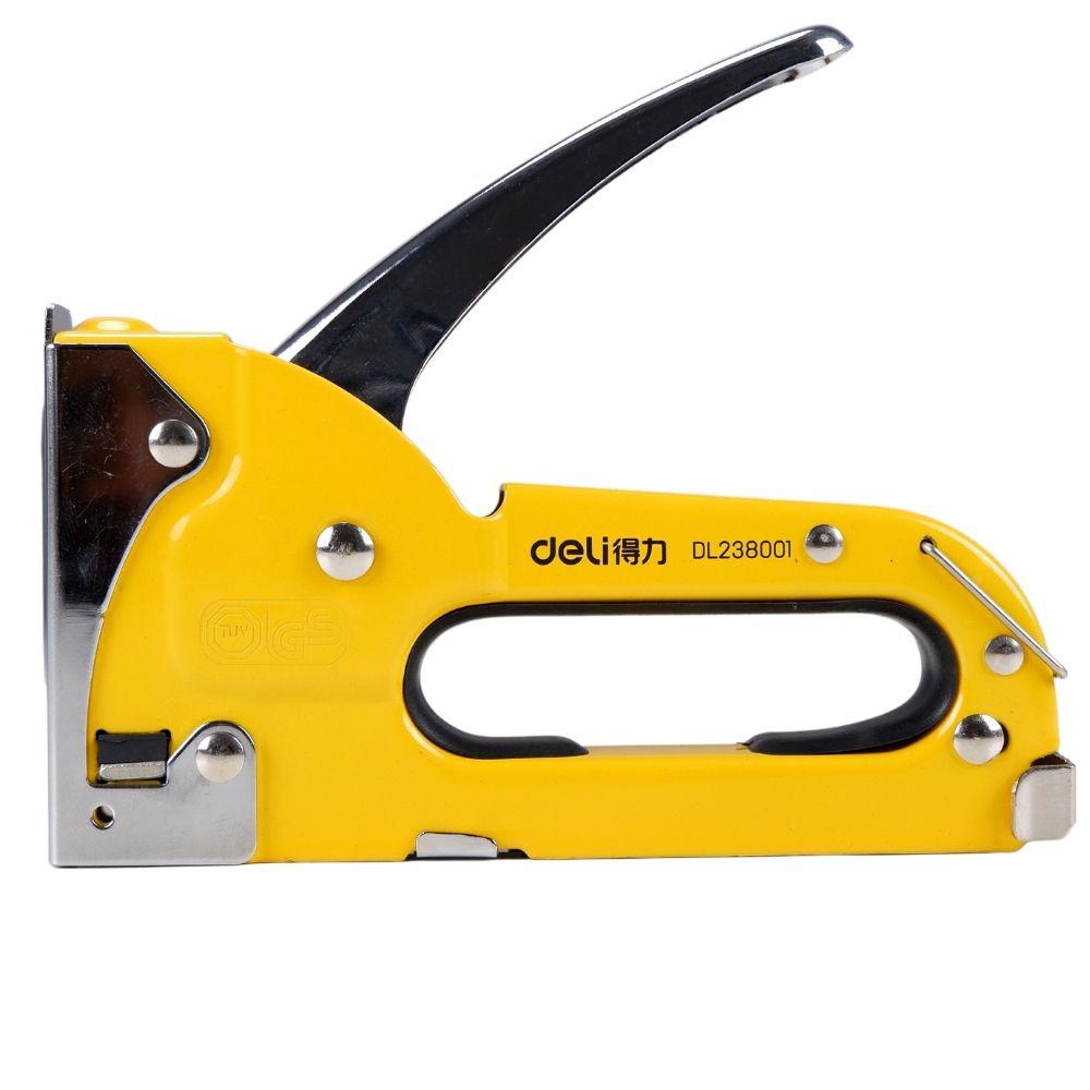 Homdum Deli Heavy Duty Staple Gun Handtacker wood Tacker for crafts and wooden works