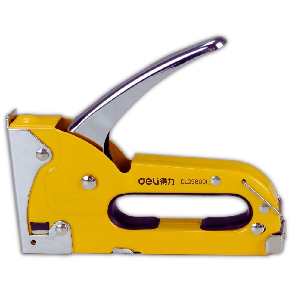 Homdum Deli Heavy Duty Staple Gun Handtacker wood Tacker for crafts and wooden works