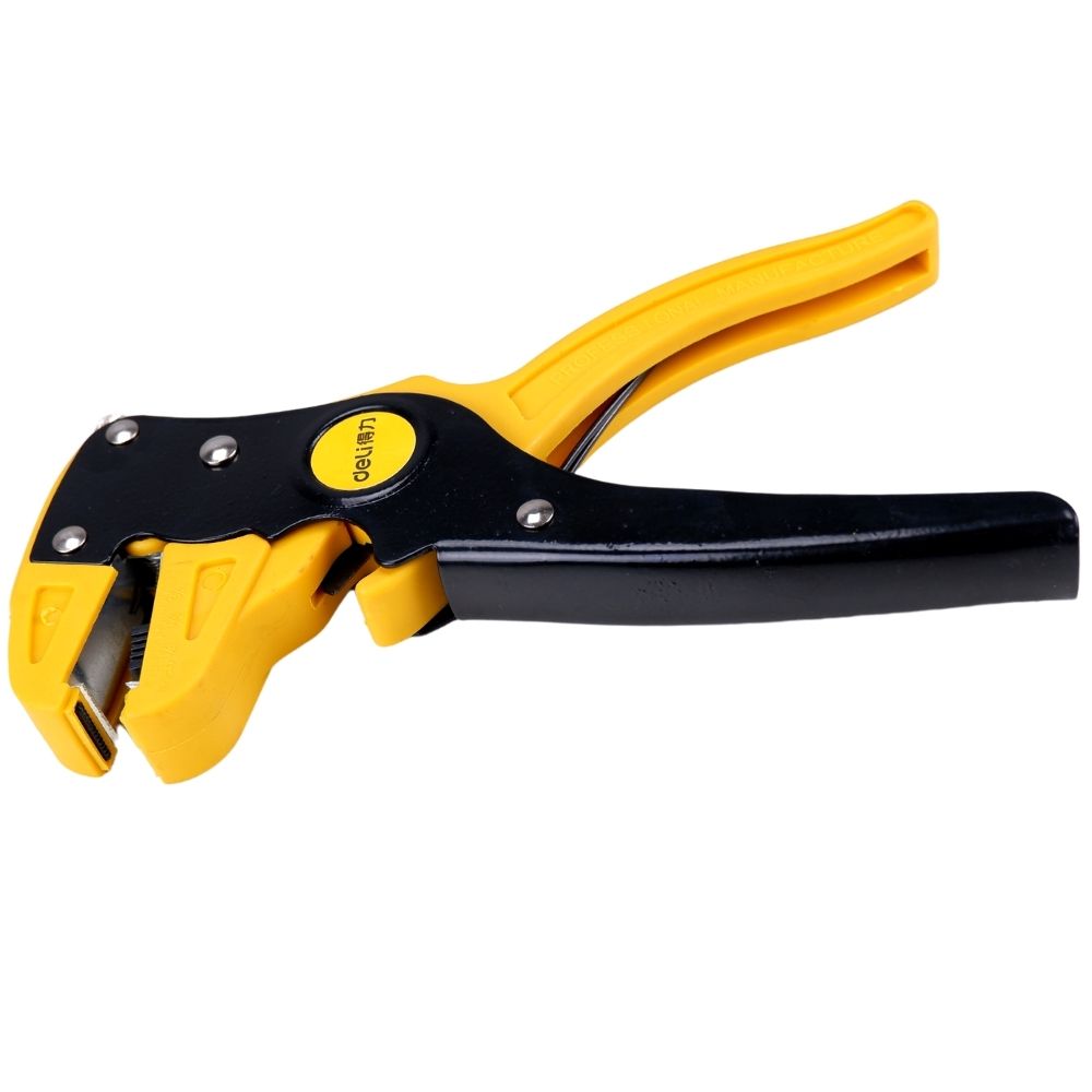 Homdum 6.5 inch Stripping Plier and Nippers Self Adjusting Wire Stripping Tool 